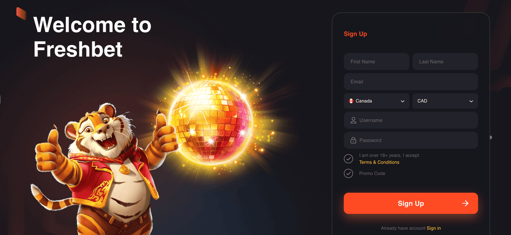register on freshbet