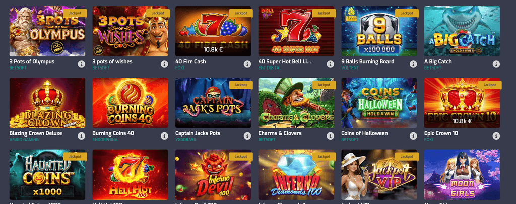 cristal poker casino slots