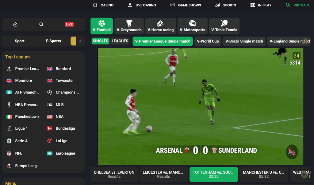goldenplay virtual betting