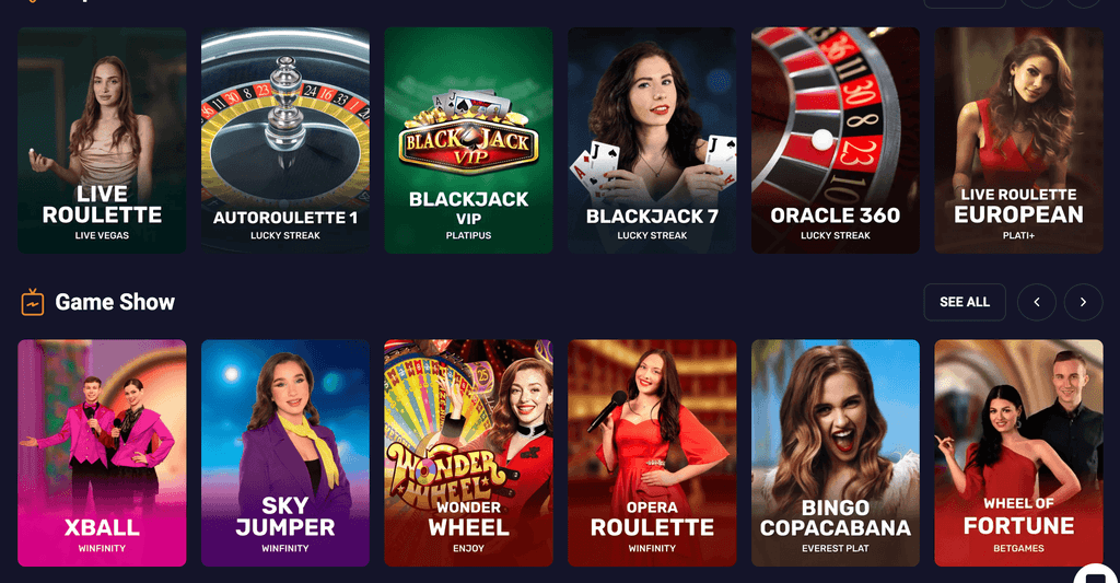 live casino retrobet