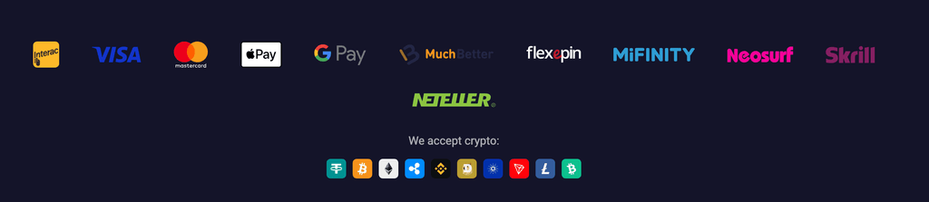 payment methods retrobet casino