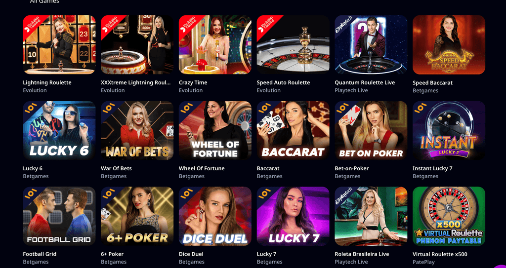 zizobet live casino