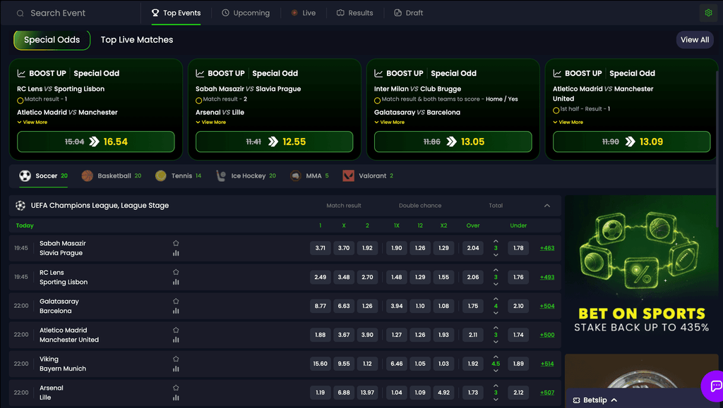 zizobet sports betting